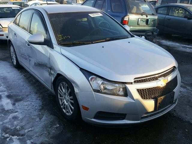 1G1PJ5SC1C7187415 - 2012 CHEVROLET CRUZE ECO SILVER photo 1