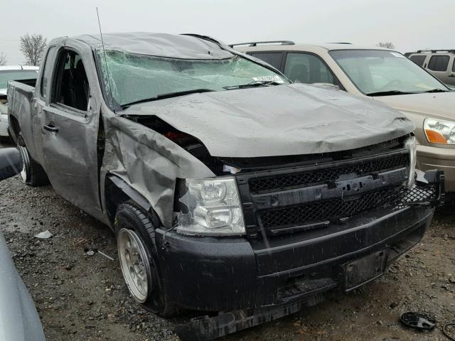 2GCEC19C671642012 - 2007 CHEVROLET SILVERADO GRAY photo 1