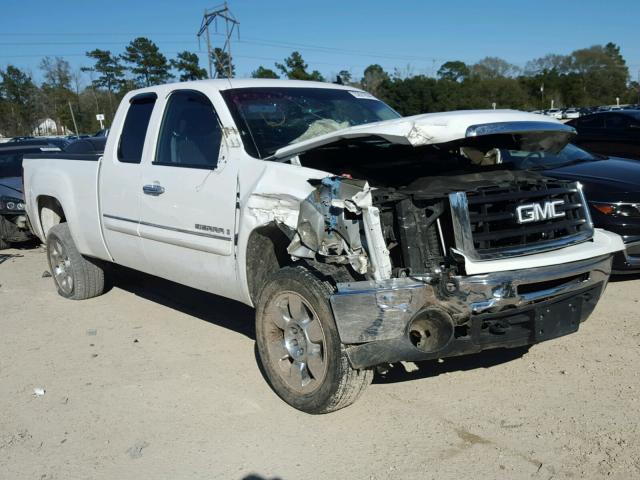 2GTEC290391127595 - 2009 GMC SIERRA C15 WHITE photo 1