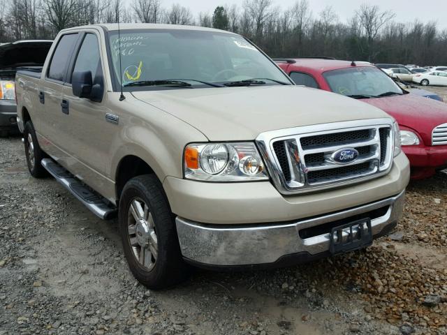 1FTRW12W08FC16260 - 2008 FORD F150 SUPER TAN photo 1