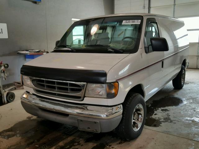 1FTRE1424WHB90051 - 1998 FORD ECONOLINE WHITE photo 2