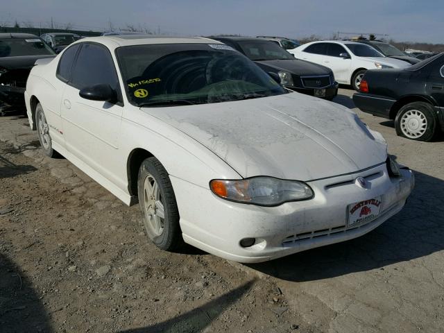 2G1WX12K439156572 - 2003 CHEVROLET MONTE CARL WHITE photo 1