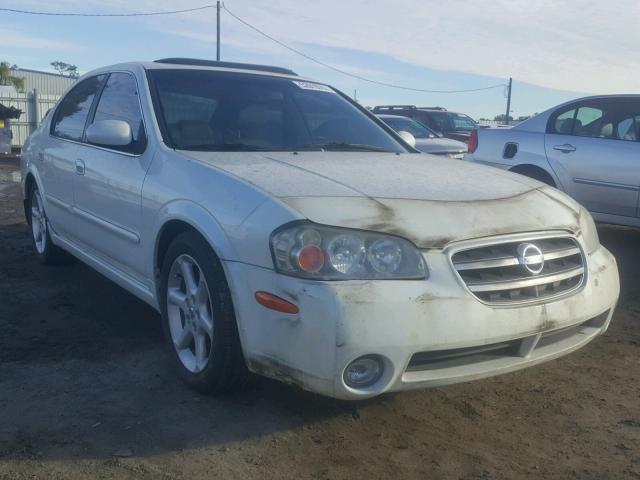 JN1DA31D52T412582 - 2002 NISSAN MAXIMA GLE WHITE photo 1