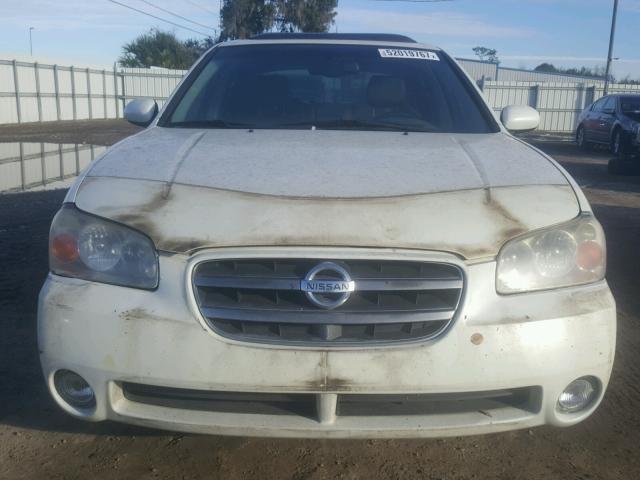 JN1DA31D52T412582 - 2002 NISSAN MAXIMA GLE WHITE photo 9