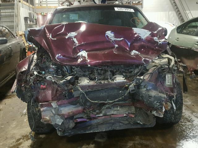 5GADV33L76D180767 - 2006 BUICK TERRAZA CX BURGUNDY photo 9