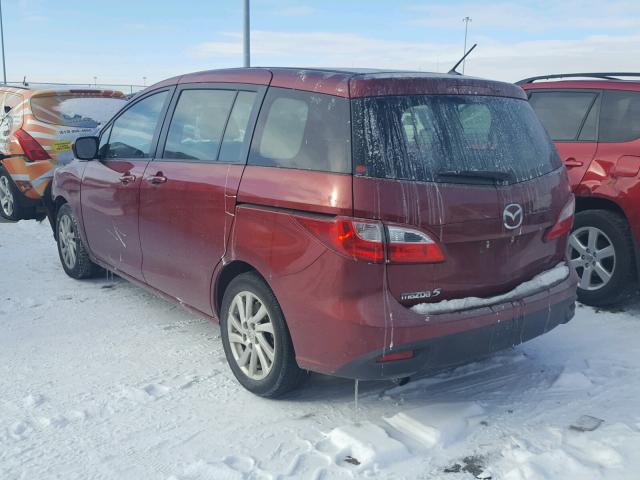 JM1CW2BL5C0104731 - 2012 MAZDA 5 RED photo 3