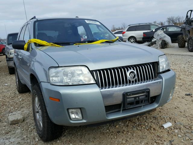 4M2CU57106KJ00278 - 2006 MERCURY MARINER SILVER photo 1