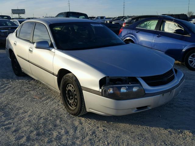 2G1WF52E949129325 - 2004 CHEVROLET IMPALA GRAY photo 1