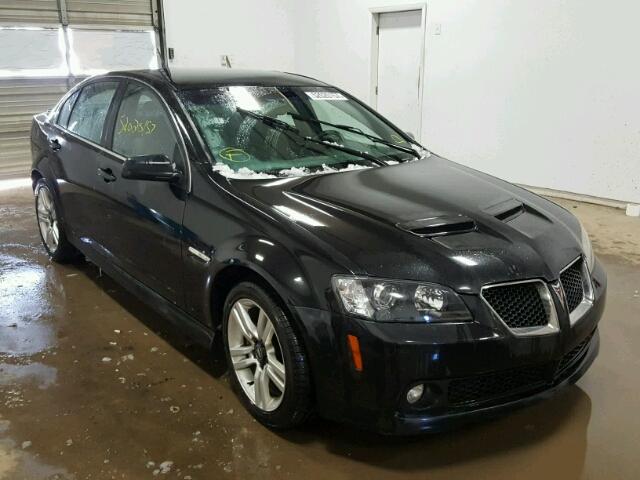 6G2ER57709L173550 - 2009 PONTIAC G8 BLACK photo 1