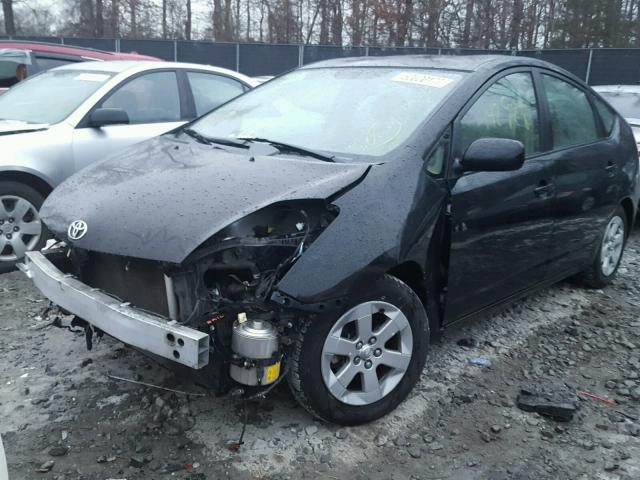 JTDKB20U440022719 - 2004 TOYOTA PRIUS BLACK photo 2