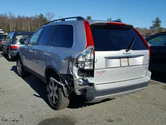 YV4CZ982771347436 - 2007 VOLVO XC90 3.2 SILVER photo 3