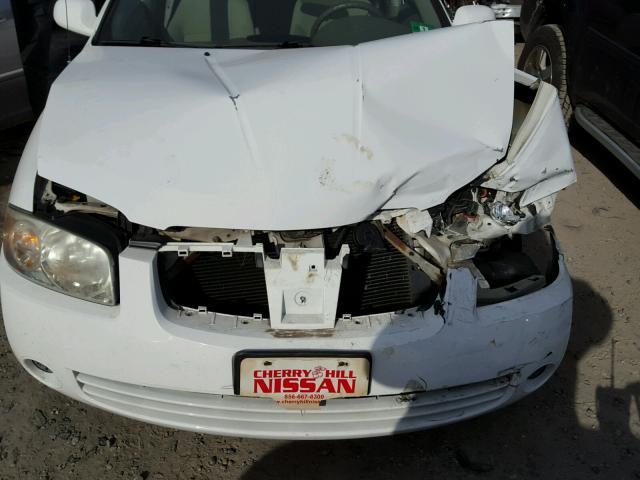 3N1CB51D55L482077 - 2005 NISSAN SENTRA 1.8 WHITE photo 7