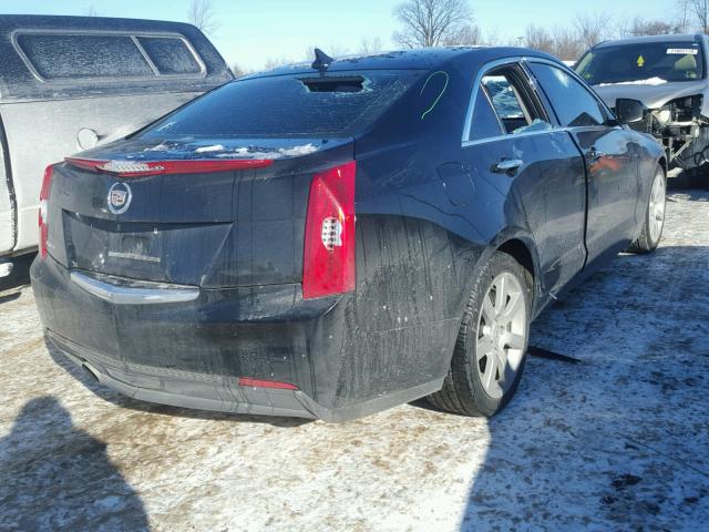 1G6AA5RA8D0176944 - 2013 CADILLAC ATS BLACK photo 4