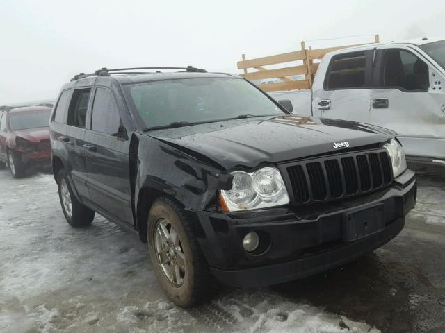 1J8GR48KX7C522833 - 2007 JEEP GRAND CHER BLACK photo 1