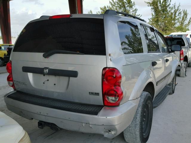 1D8HD48247F538438 - 2007 DODGE DURANGO SL SILVER photo 4