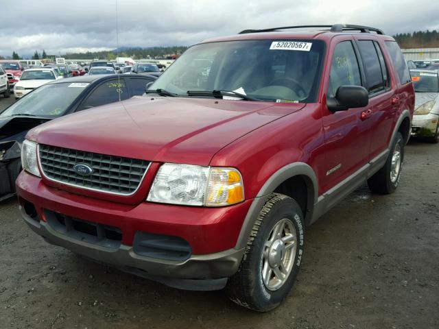 1FMZU73E12ZA66501 - 2002 FORD EXPLORER X RED photo 2