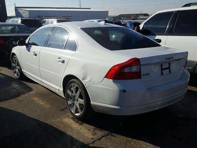 YV1AS982871017815 - 2007 VOLVO S80 3.2 WHITE photo 3