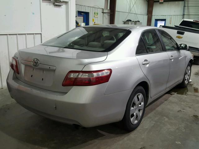 4T1BE46K79U400309 - 2009 TOYOTA CAMRY BASE SILVER photo 4