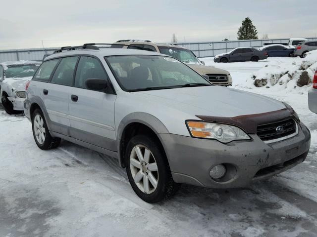 4S4BP61C467331403 - 2006 SUBARU LEGACY OUT SILVER photo 1