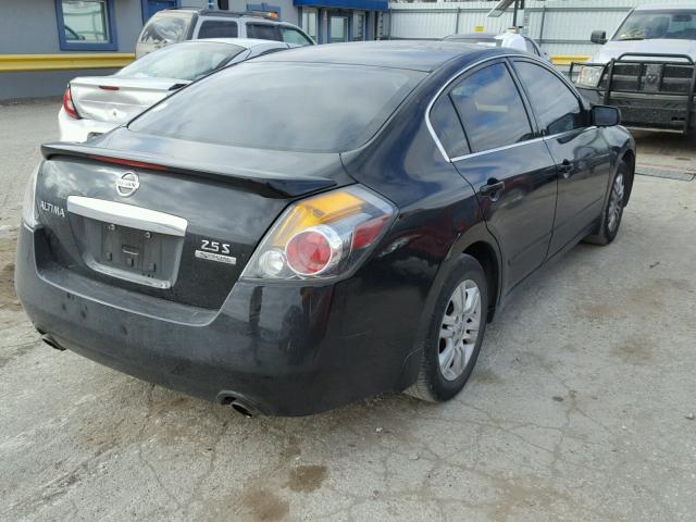 1N4AL2AP5CN427027 - 2012 NISSAN ALTIMA S BLACK photo 4