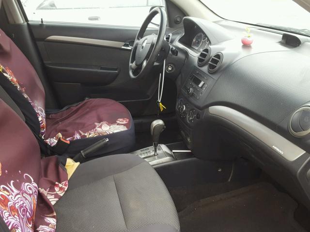 KL1TD56637B071841 - 2007 CHEVROLET AVEO BASE ლურჯი ფოტო 5