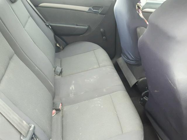 KL1TD56637B071841 - 2007 CHEVROLET AVEO BASE ლურჯი ფოტო 6
