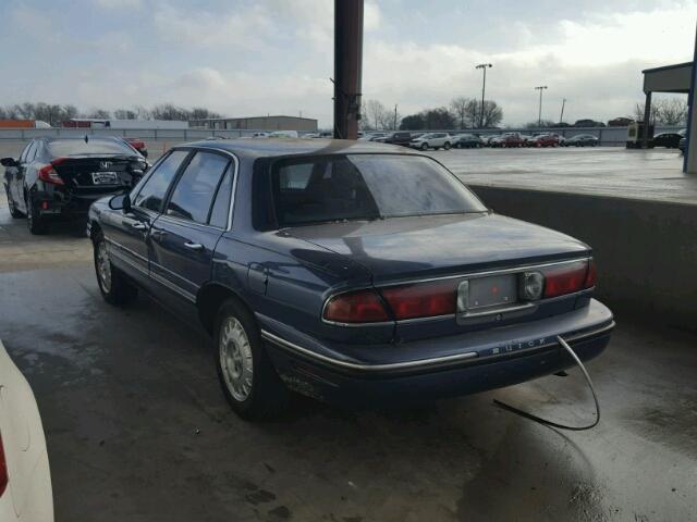 1G4HP52K4VH487220 - 1997 BUICK LESABRE CU BLUE photo 3