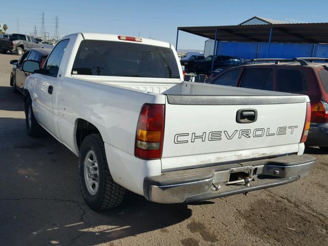 1GCEC14W0XZ118069 - 1999 CHEVROLET SILVERADO WHITE photo 3