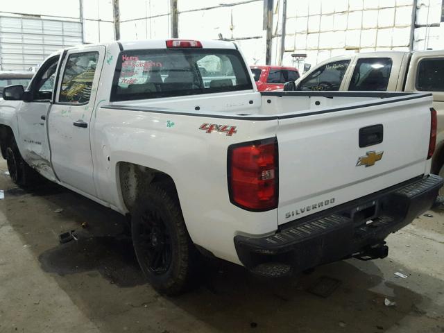 3GCUKPEC1EG375809 - 2014 CHEVROLET SILVERADO WHITE photo 3