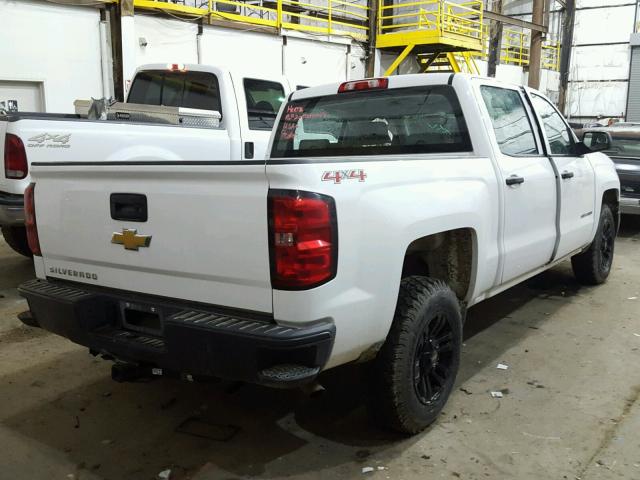 3GCUKPEC1EG375809 - 2014 CHEVROLET SILVERADO WHITE photo 4