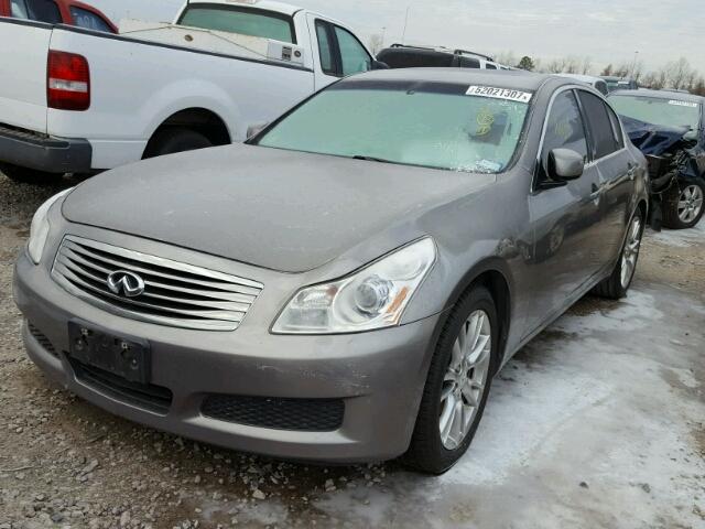 JNKBV61E08M200015 - 2008 INFINITI G35 GRAY photo 2