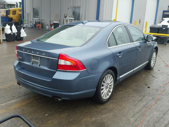 YV1952AS3D1170223 - 2013 VOLVO S80 3.2 BLUE photo 4