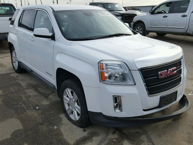 2GKALMEKXD6304953 - 2013 GMC TERRAIN SL WHITE photo 1