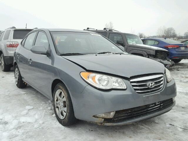 KMHDU4AD8AU834408 - 2010 HYUNDAI ELANTRA BL GRAY photo 1