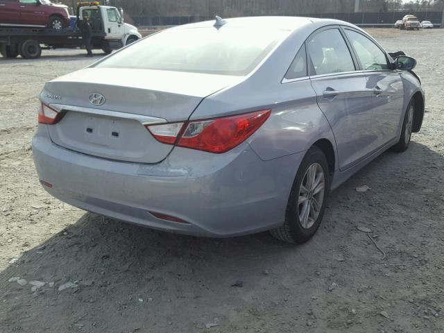 5NPEB4AC3CH456890 - 2012 HYUNDAI SONATA GLS TWO TONE photo 4