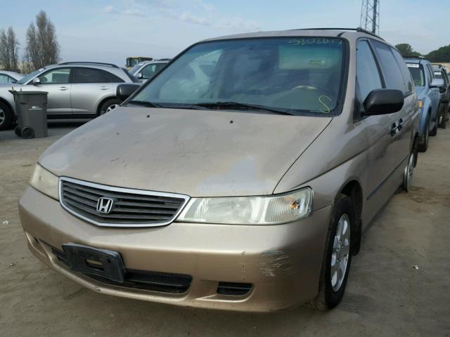 2HKRL1852YH526438 - 2000 HONDA ODYSSEY LX TAN photo 2