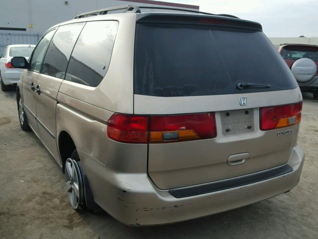 2HKRL1852YH526438 - 2000 HONDA ODYSSEY LX TAN photo 3