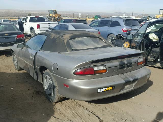 2G1FP32K812149805 - 2001 CHEVROLET CAMARO BROWN photo 3