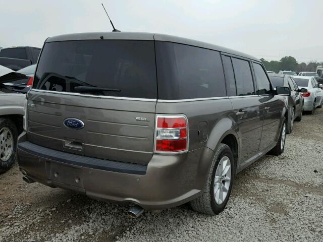 2FMGK5C80DBD26713 - 2013 FORD FLEX SEL GRAY photo 4