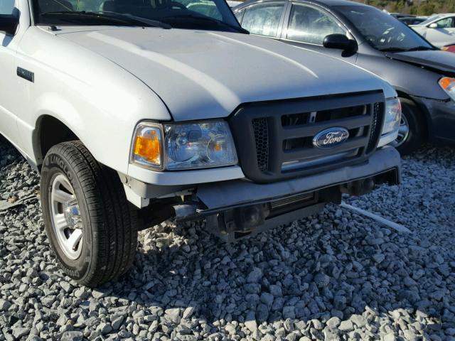 1FTKR1AD1BPA62328 - 2011 FORD RANGER WHITE photo 9