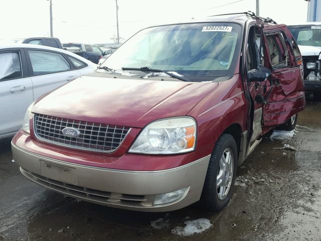 2FMDA58204BB11617 - 2004 FORD FREESTAR L BURGUNDY photo 2