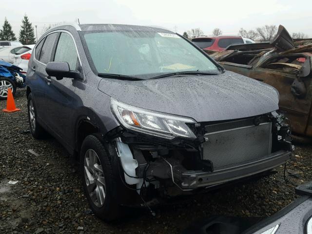 2HKRM3H72FH526379 - 2015 HONDA CR-V EXL GRAY photo 1