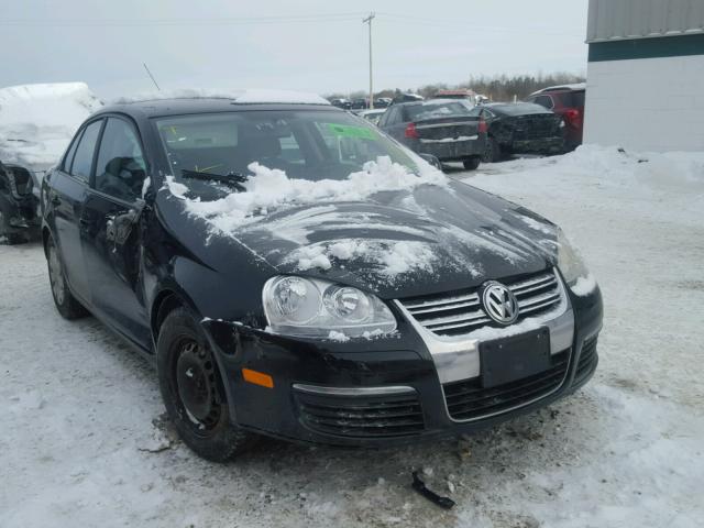 3VWGF71K67M154481 - 2007 VOLKSWAGEN JETTA BLACK photo 1