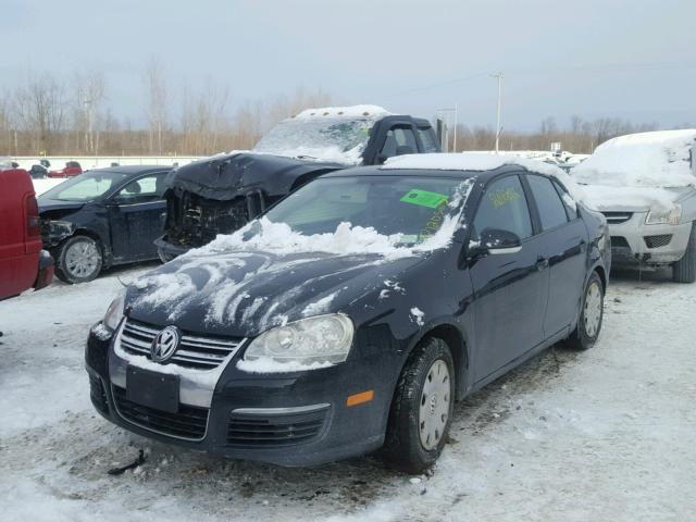 3VWGF71K67M154481 - 2007 VOLKSWAGEN JETTA BLACK photo 2