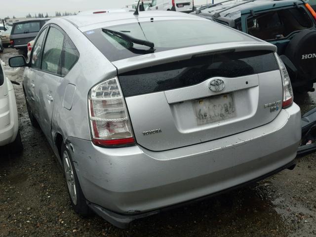 JTDKB20U873295567 - 2007 TOYOTA PRIUS SILVER photo 4