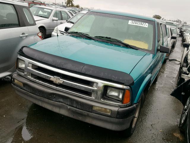 1GCCS1448R8119245 - 1994 CHEVROLET S TRUCK S1 GREEN photo 2