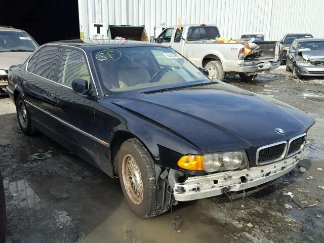 WBAGH8338XDP03499 - 1999 BMW 740 IL BLACK photo 1