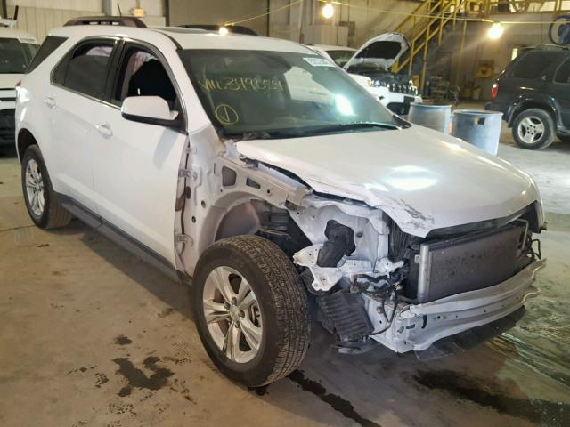 2GNALCEK3F6349054 - 2015 CHEVROLET EQUINOX LT WHITE photo 1