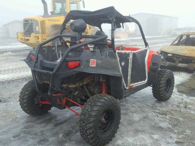 4XAJT87A8CD450410 - 2012 POLARIS RANGER RZR RED photo 4