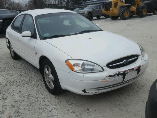 1FAFP55242A212870 - 2002 FORD TAURUS SES WHITE photo 1